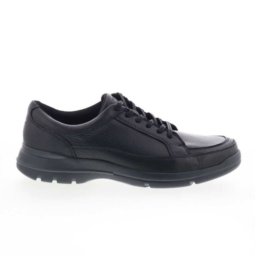 Rockport Mens Junction Point Lace To Toe Black Shoes (NWT)